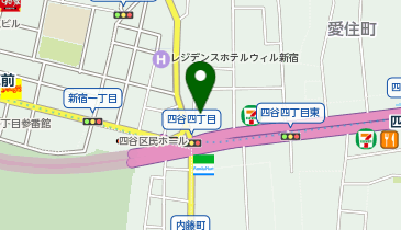 株式会社フロンティアサービス 新宿支店の地図画像