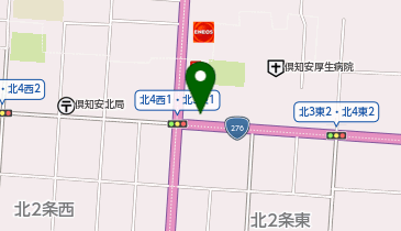 北菱産業埠頭株式会社 倶知安支店の地図画像