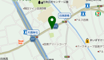 株式会社ゼネック 目黒営業所の地図画像