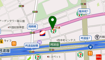 合同建設株式会社 大阪支店の地図画像