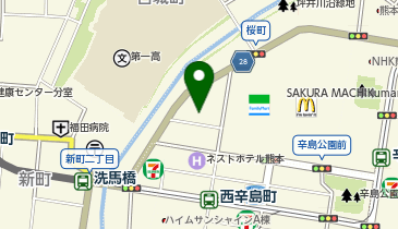 株式会社テレ・マーカー 熊本出張所の地図画像