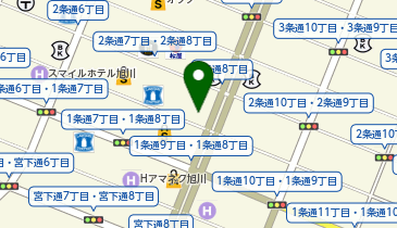株式会社クリーンコーポレーション 旭川営業所の地図画像