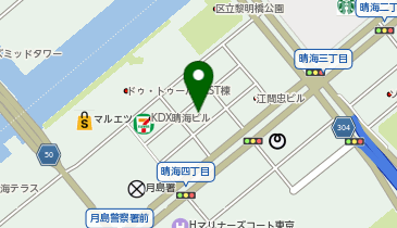 Karakami Hotels&Resorts株式会社 ホテルフクラシア晴海の地図画像