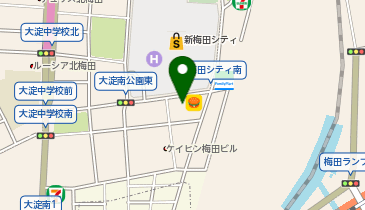 株式会社アンティー・ファクトリー 大阪オフィスの地図画像