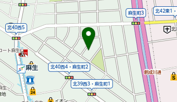 ジパングビジネスコーポレーション株式会社 札幌オフィスの地図画像