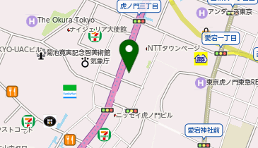 株式会社NTTネクシア 東京本社の地図画像