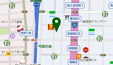 株式会社デジタル・フロンティア 大阪事務所の地図画像