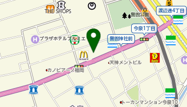 有限会社ジェッツカンパニー 福岡オフィスの地図画像