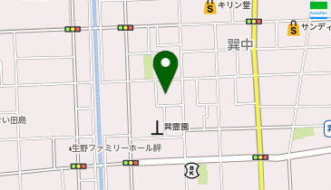 株式会社井上ゴム工業所 巽工場の地図画像