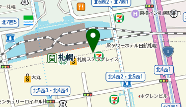 株式会社ベネフィット・ワン 札幌支店の地図画像