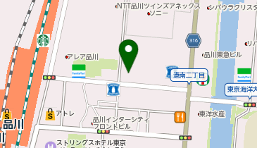 コクヨ株式会社 東京品川オフィスの地図画像