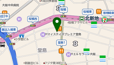 株式会社創企社 大阪営業所の地図画像
