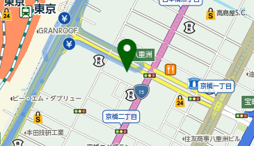 ドコドア株式会社 東京オフィスの地図画像