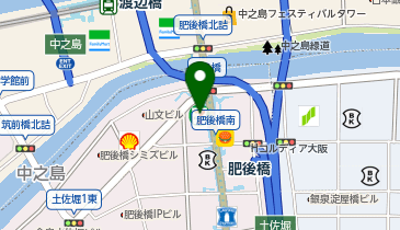 株式会社八木クリエイティブ 大阪オフィスの地図画像