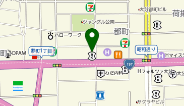 株式会社ヒューリスアカデミー 大分校|大分・別府地区オフィスの地図画像