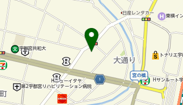 ATアクト株式会社 栃木支店の地図画像