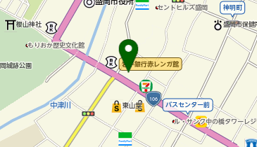 株式会社エルタス東北 盛岡営業所の地図画像