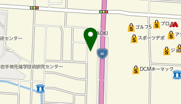 ホシザキ東北株式会社 盛岡営業所の地図画像