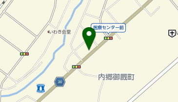 福島エヌビーエス株式会社 いわき拠点の地図画像