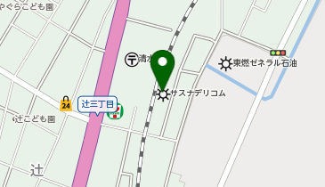 株式会社サスナデリコム 清水工場の地図画像