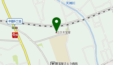 株式会社河南測量設計 宝塚支店の地図画像