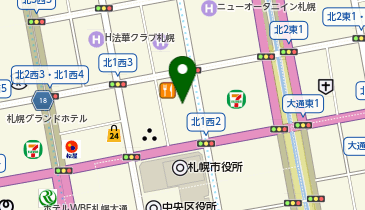 株式会社エフプレイン 札幌支店の地図画像
