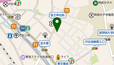 ココホレジャパン株式会社 東京サテライトの地図画像