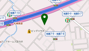 有限会社北海道家具運輸 札幌営業所の地図画像