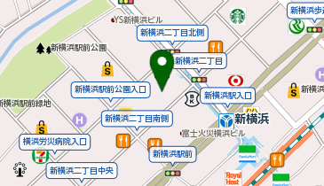 株式会社セレクティ 新横浜サテライトオフィスの地図画像