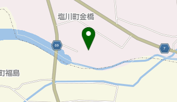 福島リコピー株式会社 喜多方工場の地図画像