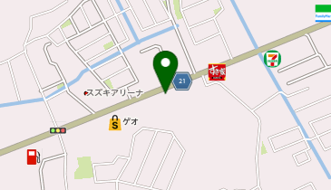 なごみのくに株式会社 岡山支店の地図画像