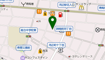 株式会社グローバルダイン 青梅デザイン・ラボの地図画像