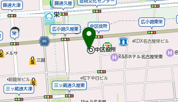 株式会社林事務所 名古屋オフィスの地図画像