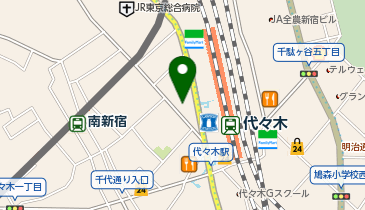 株式会社アイ・アイ・ピー金沢 代々木支店の地図画像