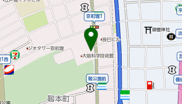 株式会社英進 大阪本部の地図画像
