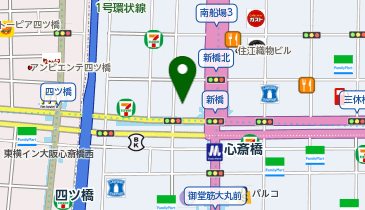 株式会社トータルベネフィット 大阪支社の地図画像