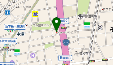 株式会社リンク・ソリューション 大阪事業所の地図画像