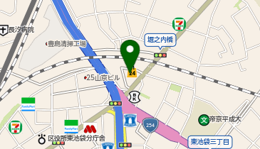 株式会社コア・プライド 池袋支店の地図画像