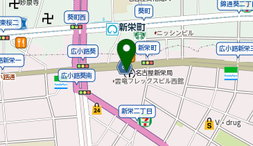 飛?産業株式会社 ショールーム・飛騨の家具館 名古屋の地図画像