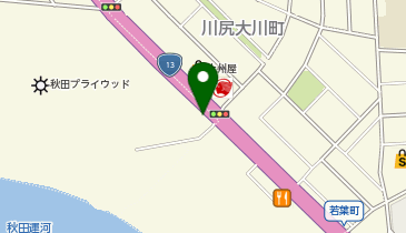 株式会社グリーンシステム 秋田中央店の地図画像
