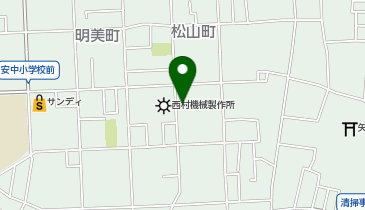 株式会社西村機械製作所 大阪工場の地図画像