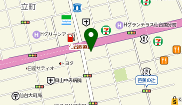 ANS株式会社 仙台事業所の地図画像