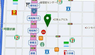 合同会社ATTRACTIVE 大阪支社の地図画像