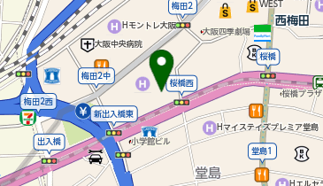 株式会社プラド 大阪支社の地図画像