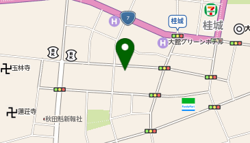 秋田共立株式会社 大館営業所の地図画像