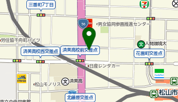 オリーブ美家工業株式会社 松山支店の地図画像