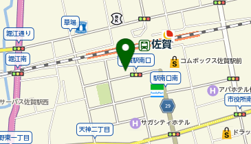 株式会社穴吹コミュニティ 佐賀営業所の地図画像