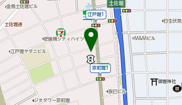 マースクロジスティクス&サービスジャパン株式会社 大阪の地図画像