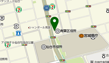 コンアフェット株式会社 仙台営業所の地図画像