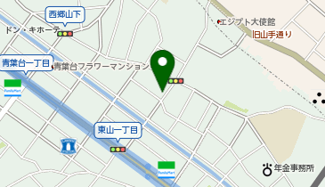 株式会社サーフライン 渋谷データセンターの地図画像